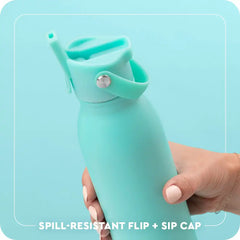 White Flip + Sip Bottle 20oz