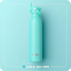 White Flip + Sip Bottle 20oz