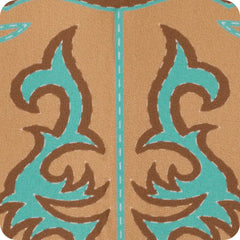 Boot Scootin' Turquoise Large Iced Cup Coolie