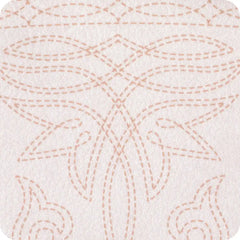 Saddle Stitch Cream Medium Iced Cup Coolie