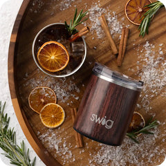Bourbon Barrel Lowball Tumbler 12oz