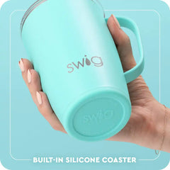 White Travel Mug 18oz