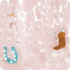 Giddy Up Charm Glass 17oz