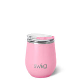 Shimmer Bubblegum Stemless Wine 12oz