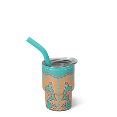 Boot Scootin' Turquoise Swig Shot 2oz