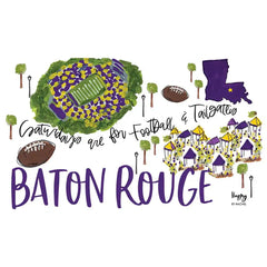 Saturdays in Baton Rouge Travel Mug 22oz
