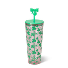 Clover Crush Plastic Tumbler 24oz