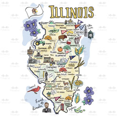 Illinois Travel Mug 22oz