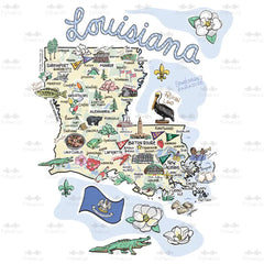 Louisiana Mega Mug 40oz