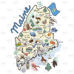 Maine Mega Mug 40oz
