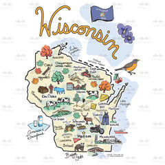 Wisconsin Travel Mug 22oz