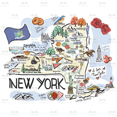 New York Medium Iced Cup Coolie