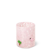 Flamingos Charm Glass 17oz