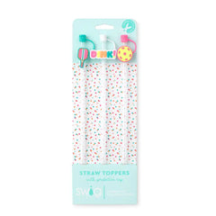Rally Ready Straw Topper Set