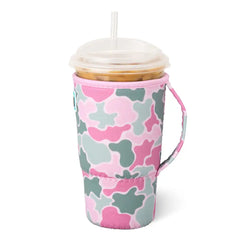 Blushing Camo Large Iced Cup Coolie