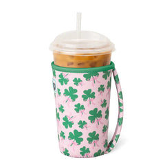 Clover Crush Medium Iced Cup Coolie