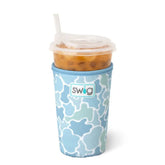 Saltwater Camo Medium Iced Cup Coolie