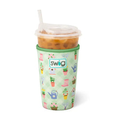 Green Thumb Medium Iced Cup Coolie