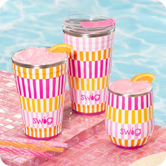 Sherbet Stripe Party Cup 24oz
