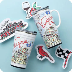 Virginia Travel Mug 22oz