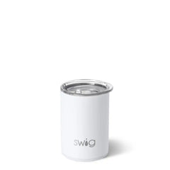 White Short Tumbler 12oz