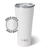 White Golf Ball Tumbler 32oz