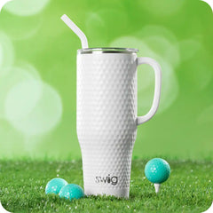 White Golf Ball Mega Mug 40oz