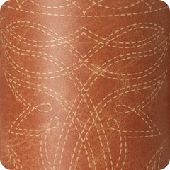 Saddle Stitch Cognac Mega Mug 30oz