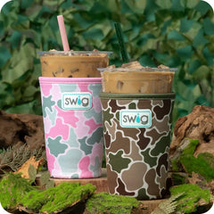 Blushing Camo Medium Iced Cup Coolie