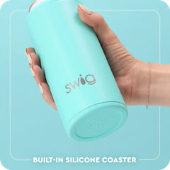 Aqua Skinny Can Cooler 12oz