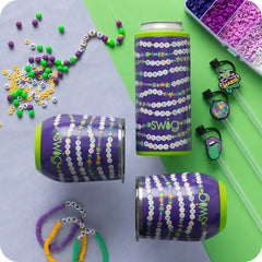 My Mardi Era Skinny Can Cooler 12oz
