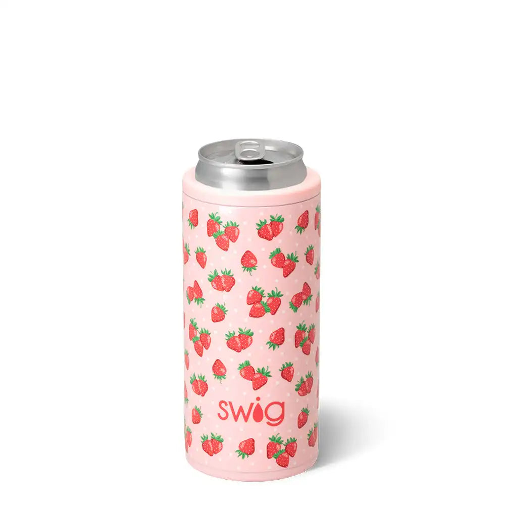 Strawberry Shortcake Skinny Can Cooler 12oz