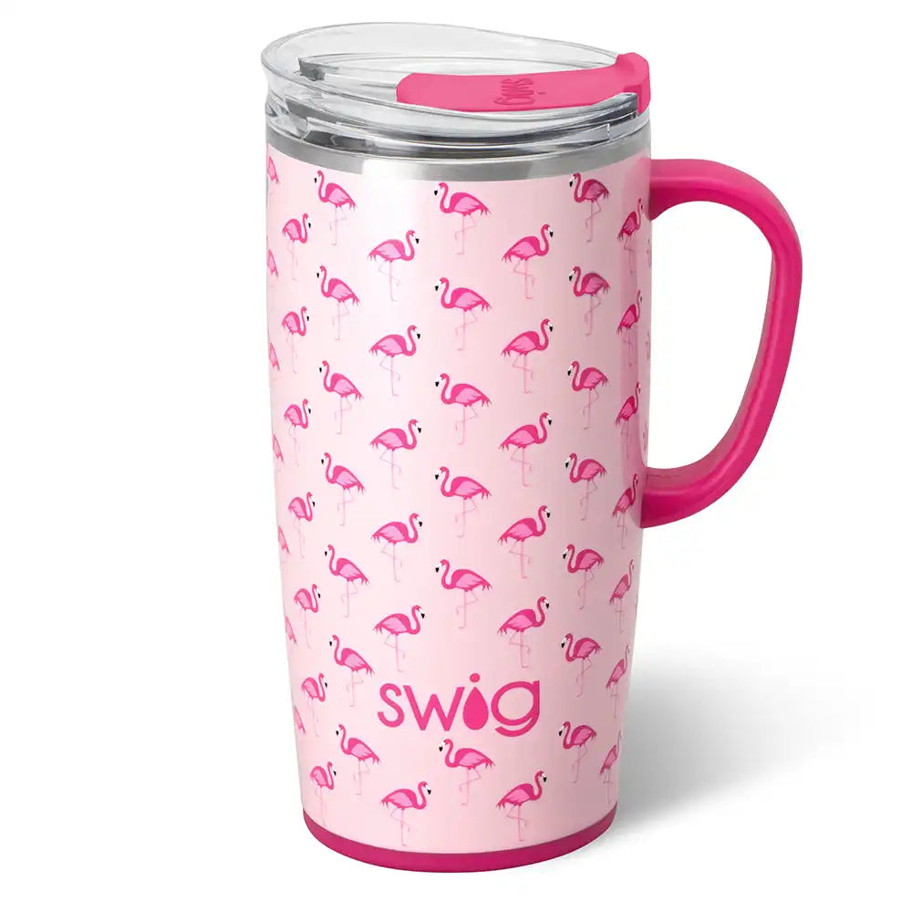 Flamingos Travel Mug 22oz
