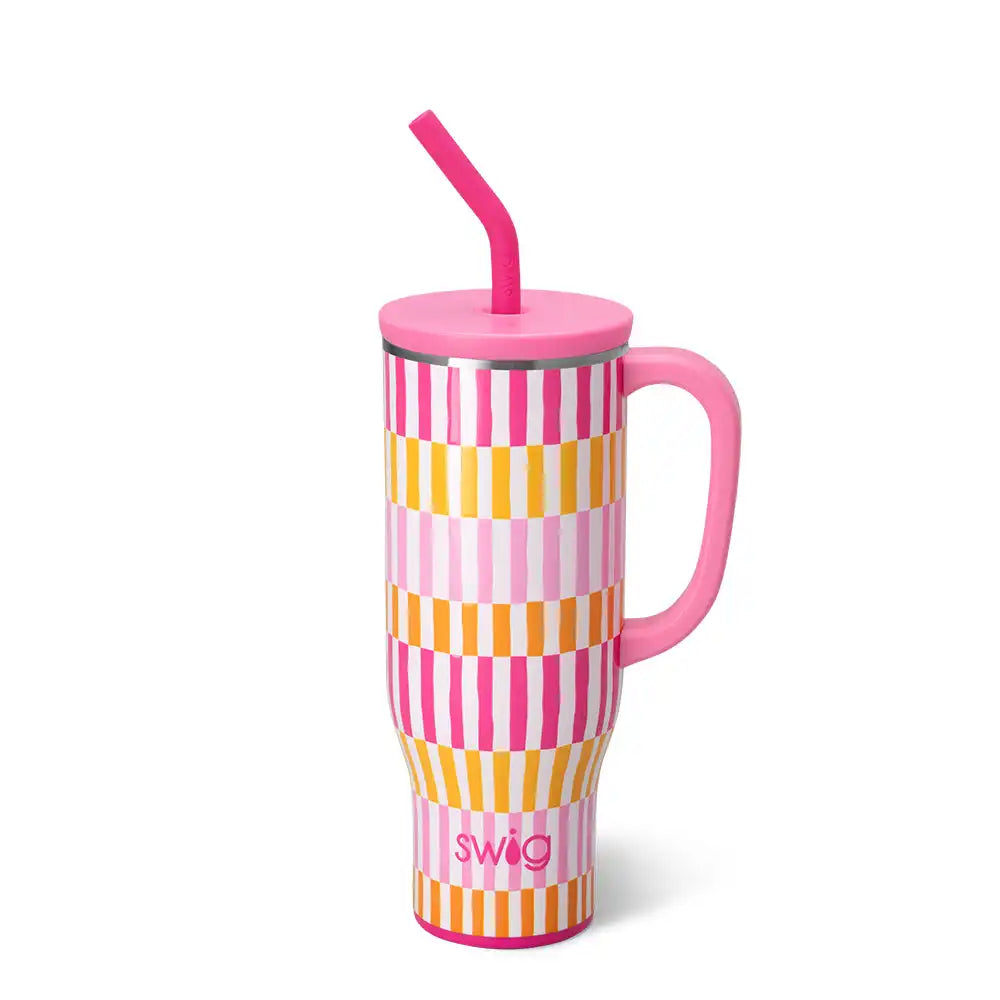 Sherbet Stripe Mega Mug 30oz