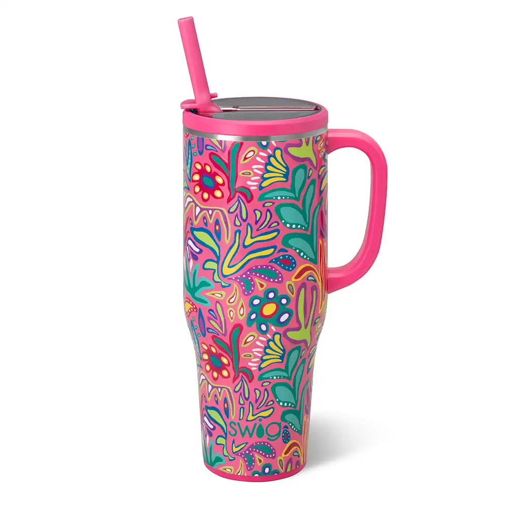 Flora Rosa Mega Mug 40oz