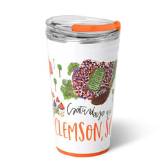 Saturdays in Clemson Party Cup 24oz