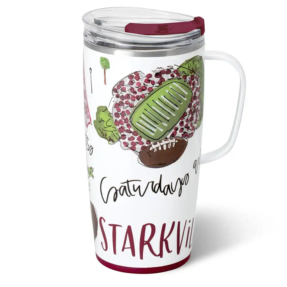 Saturdays in Starkville Travel Mug 22oz