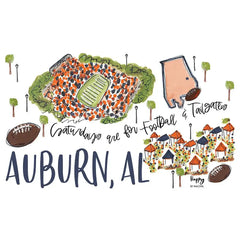 Saturdays in Auburn Tumbler 12oz