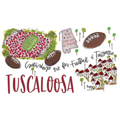 Saturdays in Tuscaloosa Tumbler 12oz