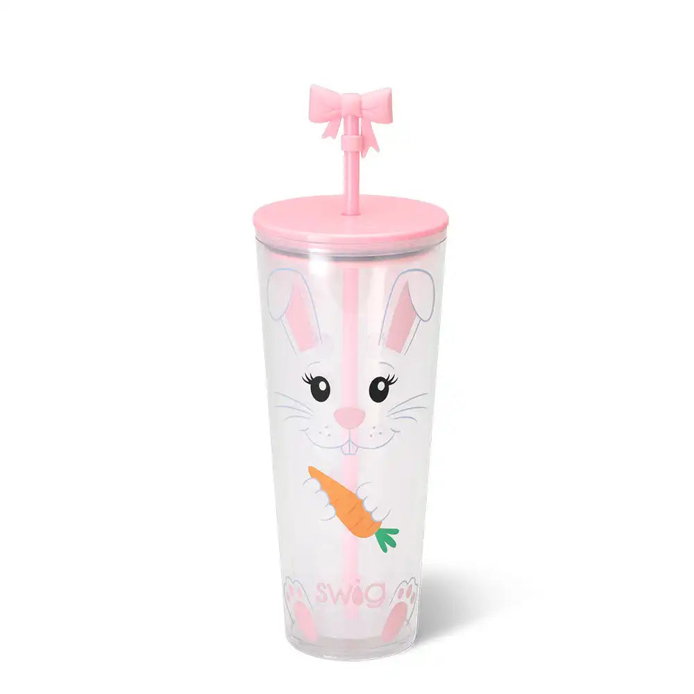 Easter Bunny Plastic Tumbler 24oz