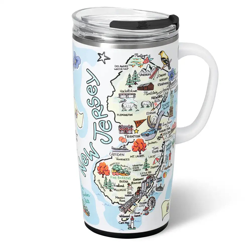 New Jersey Travel Mug 22oz