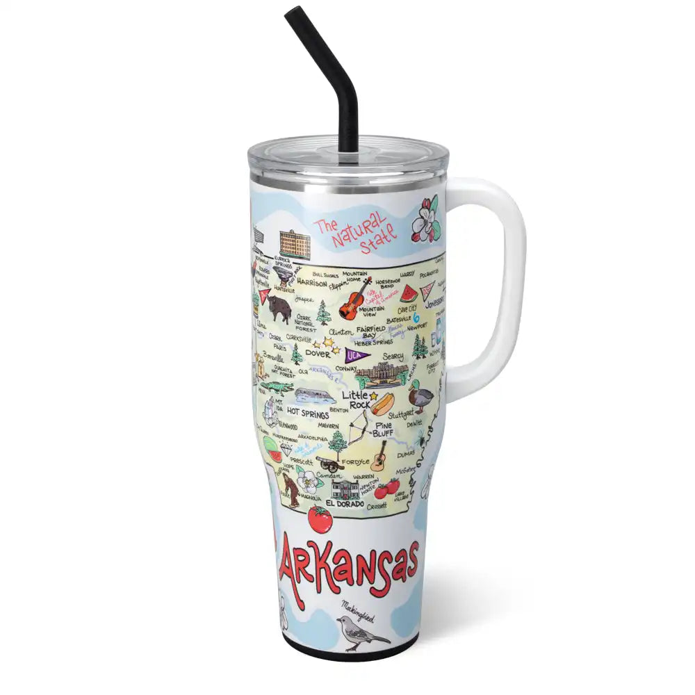 Arkansas Mega Mug 40oz