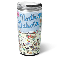 North Dakota Tumbler 22oz