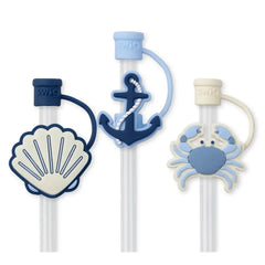 Shoreline Straw Topper Set
