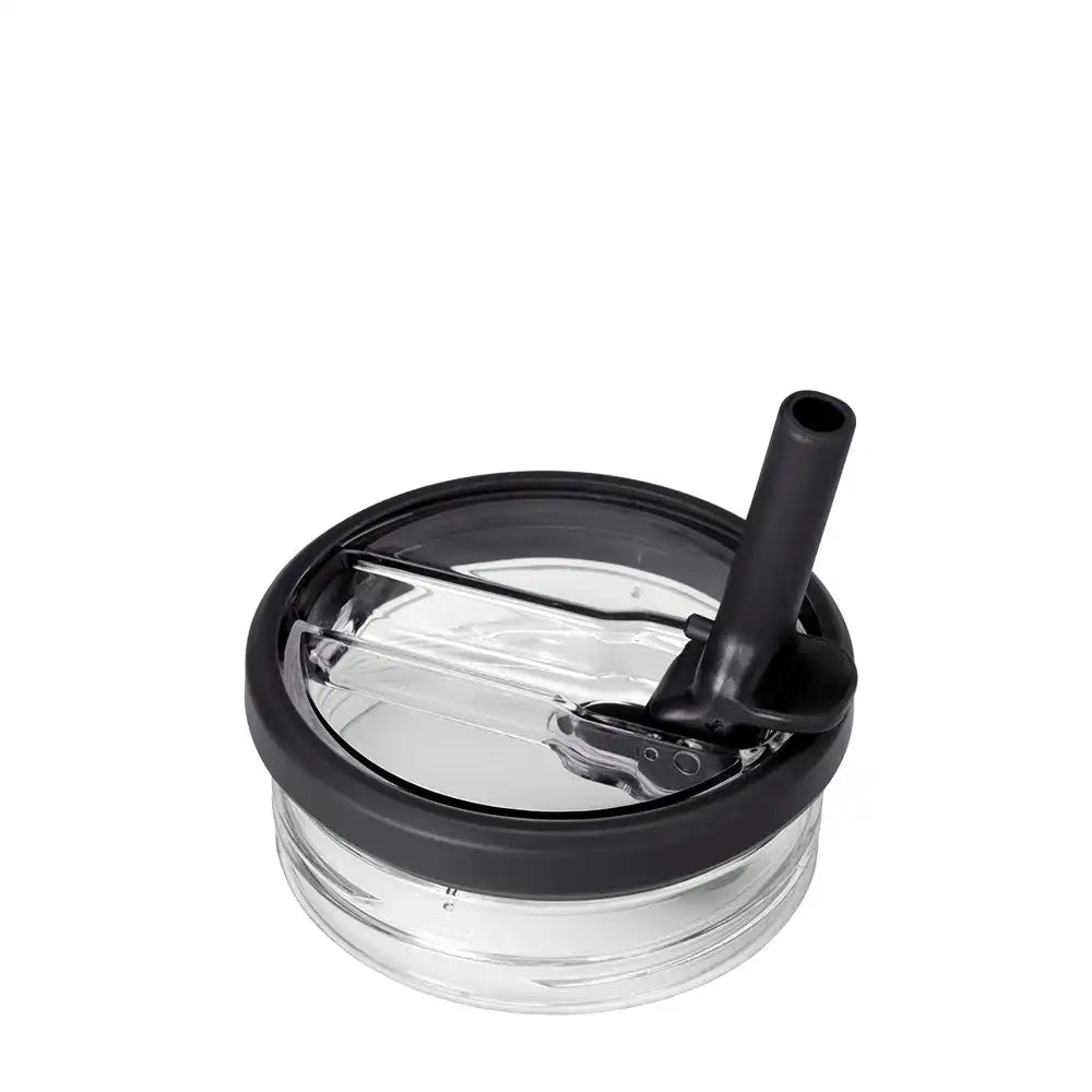 Black Leakproof Flip + Sip Large Lid