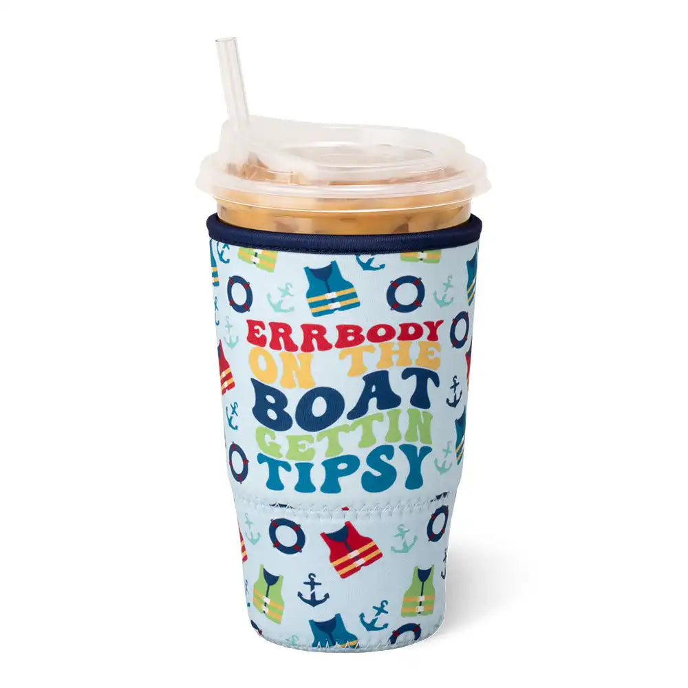 Errbody On The Boat Large Iced Cup Coolie