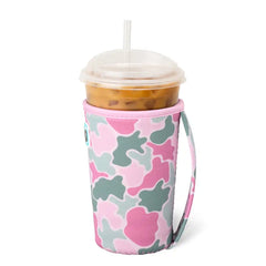 Blushing Camo Medium Iced Cup Coolie