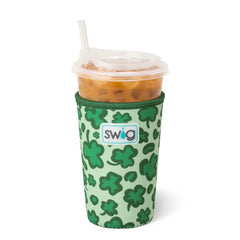 Lucky Leopard Medium Iced Cup Coolie