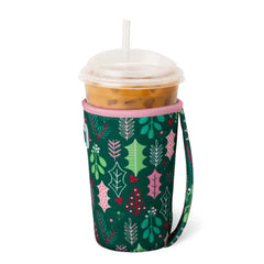 Merry Mistletoe Medium Iced Cup Coolie