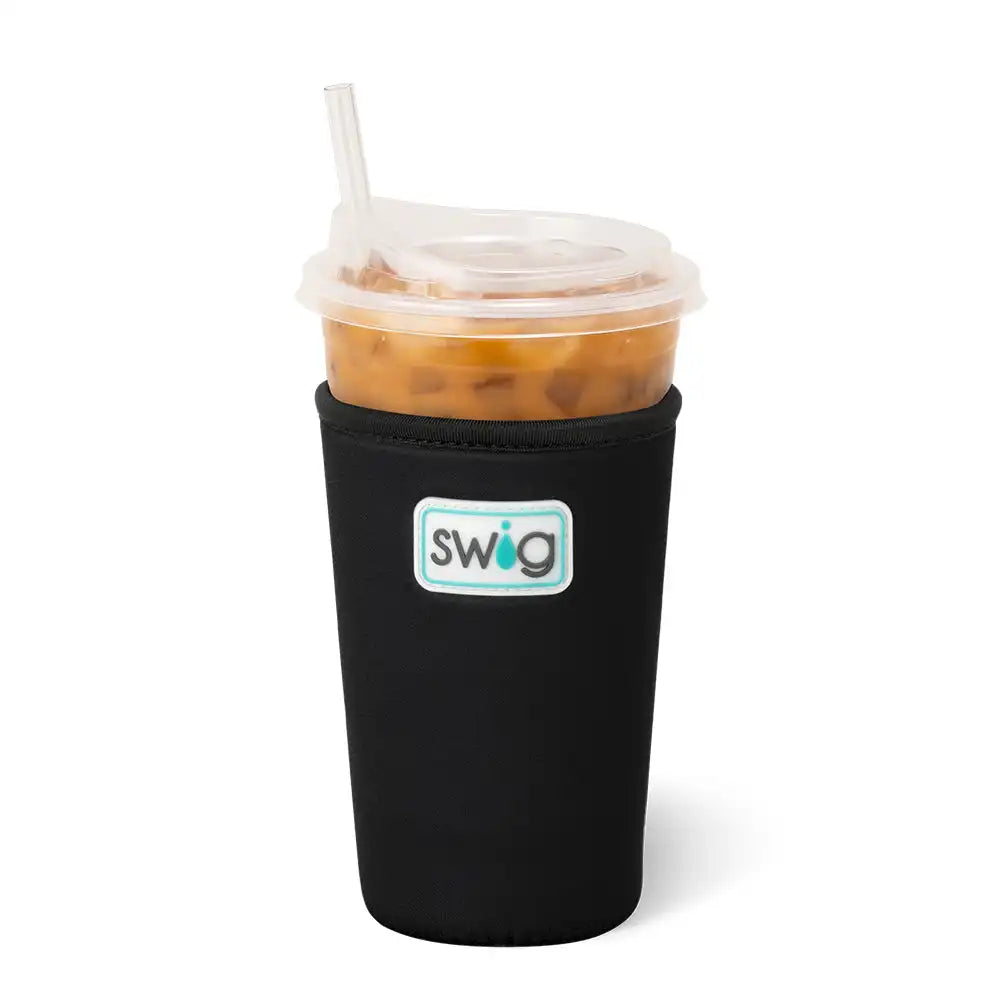 Black Medium Iced Cup Coolie